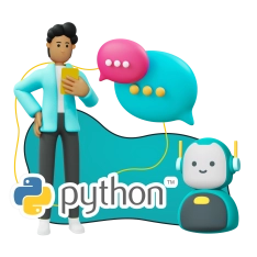 Умный чат-бот на Python на Telegram - КИБЕРшкола программирования для детей, компьютерные курсы для школьников, начинающих и подростков - KIBERone г. Лесной