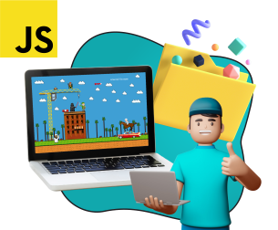 Программирование на JavaScript. Учимся создавать игры! - Школа программирования для детей, компьютерные курсы для школьников, начинающих и подростков - KIBERone г. Лесной
