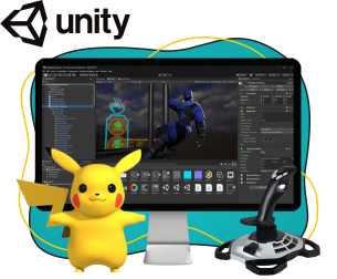 Мир трехмерных игр на Unity 3D - Школа программирования для детей, компьютерные курсы для школьников, начинающих и подростков - KIBERone г. Лесной