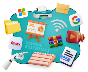 Цифровая база для школьника - КИБЕРшкола программирования для детей, компьютерные курсы для школьников, начинающих и подростков - KIBERone г. Лесной